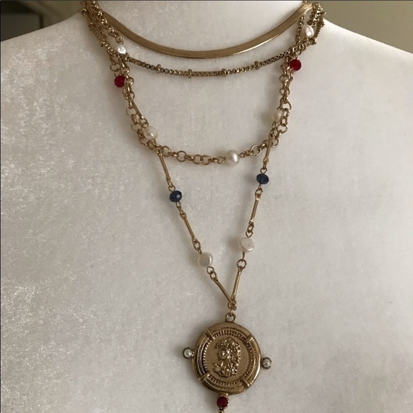 Free People Meritza Medallion Necklace - Picture 2 of 3